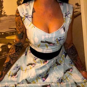 RETROLICIOUS Pin Up Dress